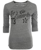 Royce Apparel Inc Women's Long-sleeve Vanderbilt Commodores Graphic T-shirt
