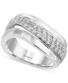 Effy Diamond Statement Ring (5/8 Ct. T.w.) In 14k White Gold