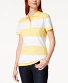 Tommy Hilfiger Rugby Striped Polo Top