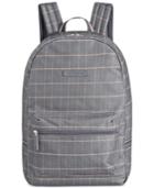 Tommy Hilfiger Men's Alexander Coated Cotton Plaid Backpack