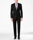 Calvin Klein Men's X-fit Black Slim Fit Suit