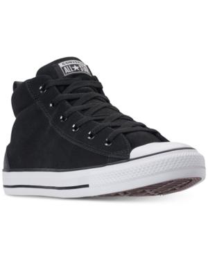 Converse Men's Chuck Taylor Street Mid Varsity Jacket Casual Sneakers