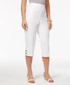 Alfred Dunner Reel It In Pull-on Capri Pants