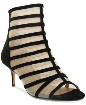 Nina Originals Chance Open-toe Mesh Booties Women's Shoes