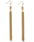 Catherine Stein For Inc International Concepts Gold-tone Tassel Earrings, Only At Macy's