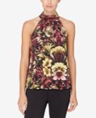 Catherine Catherine Malandrino Printed Halter Top