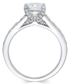 X3 Certified Diamond Engagement Ring In 18k White Gold (2-1/4 Ct. T.w.), Created For Macy's