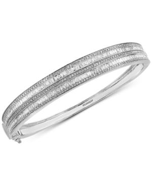 Classique By Effy Diamond Bangle Bracelet (2-1/3 Ct. T.w.) In 14k White Gold