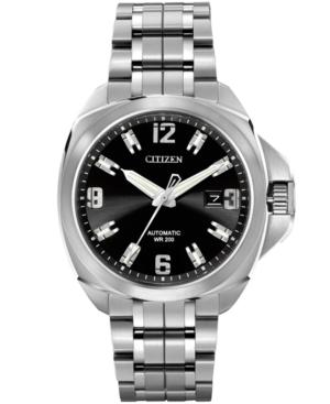 Citizen Men's Automatic Grand Touring Eco-drive Stainless Steel Bracelet Watch 44mm Nb0070-57e