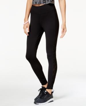 Jessica Simpson Juniors' Mesh-inset Skinny Leggings