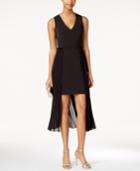 Rachel Rachel Roy High-low Chiffon Sheath Dress