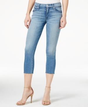 Hudson Jeans Fallon Cropped Altair Wash Skinny Jeans