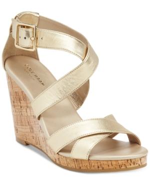 Cole Haan Jillian Strappy Wedge Sandals Women's Shoes