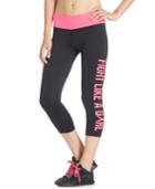 Ideology Pink Ribbon Cropped Leggings, Only At Macy's