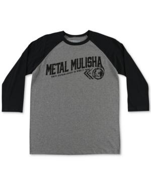 Metal Mulisha Men's Rider Raglan Graphic-print T-shirt