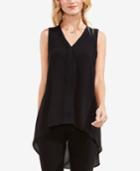 Vince Camuto Lace-trim High-low Tunic