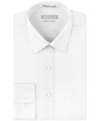 Van Heusen Fitted Pique Solid Dress Shirt
