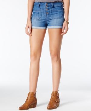 American Rag High-waist Rosie Wash Denim Shorts, Only At Macy's