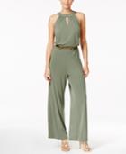 Thalia Sodi Belted Wide-leg Jumpsuit, Only At Macy's