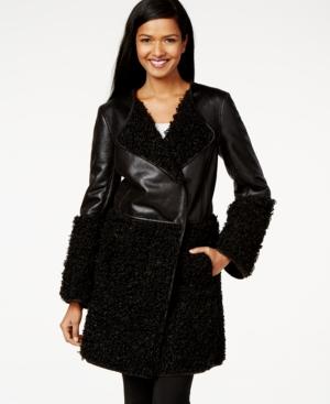 Studio M Faux-shearling Coat