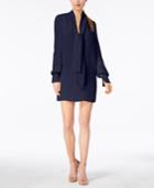 French Connection Tie-front Shirtdress