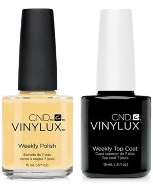 Creative Nail Design Vinylux Honey Darlin' Nail Polish & Top Coat (two Items), 0.5-oz, From Purebeauty Salon & Spa
