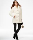 Bar Iii Faux-shearling Coat