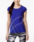 Ideology Blazing Purple Graphic T-shirt, Only At Macy's
