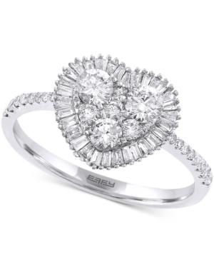 Effy Diamond Heart Ring (3/4 Ct. T.w.) In 14k White Gold