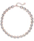 Charter Club Cubic Zirconia Collar Necklace, Only At Macy's