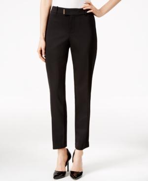 Charter Club Extended-tab Ankle Pants, Only At Macy's