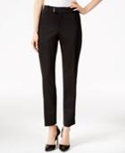 Charter Club Extended-tab Ankle Pants, Only At Macy's