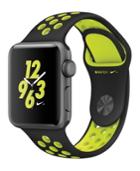 Apple Watch Nike+ 38mm Space Gray Aluminum Case With Black/volt Nike Sport Band