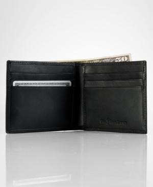 Polo Ralph Lauren Accessories, Burnished Leather Billfold Wallet
