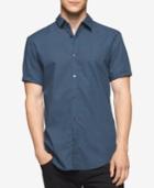 Calvin Klein Men's Twill Geo-print Shirt
