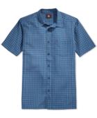Quiksilver Pease Bay Plaid Short-sleeve Shirt