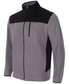 Greg Norman For Tasso Elba Men's Big And Tall 5 Iron Fleece Colorblocked Jacket