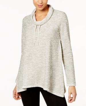 Style & Co Cowl-neck Tunic Sweatshirt, Created For Macy's