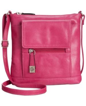 Giani Bernini Florentine Glazed Leather Mini Venice Crossbody