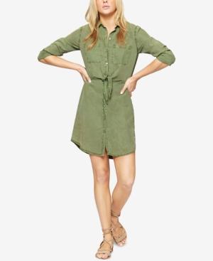 Sanctuary Tie-front Shirtdress