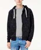 G-star Raw Men's Lettered Zip-front Hoodie