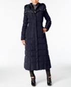 Cole Haan Signature Hooded Down Maxi Puffer Coat