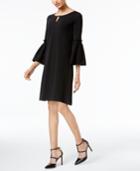 Calvin Klein Bell-sleeve Shift Dress