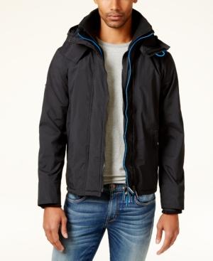 Superdry Men's Pop Zip Hooded Arctic Windbreaker