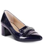 Rialto Marshall Block-heel Dress Pumps Women's Shoes