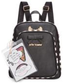 Betsey Johnson Mini Backpack With Patches