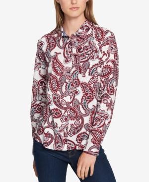 Tommy Hilfiger Cotton Paisley-print Shirt