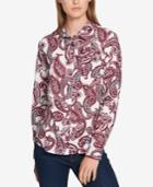 Tommy Hilfiger Cotton Paisley-print Shirt
