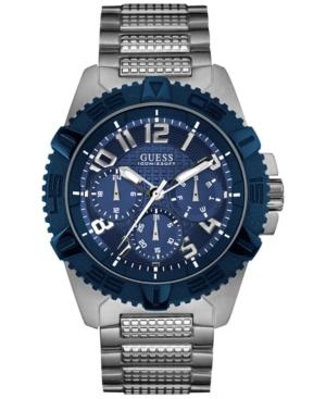 Guess Men's Stainless Steel Bracelet Watch 46mm U0800g1