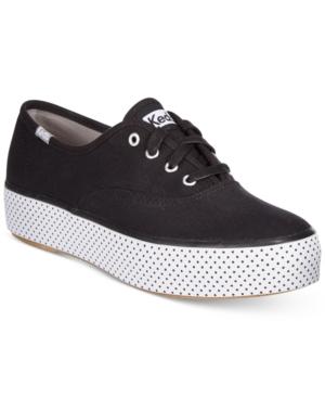 Keds Women's Triple Dot Lace-up Flatform Sneakers Women's Shoes